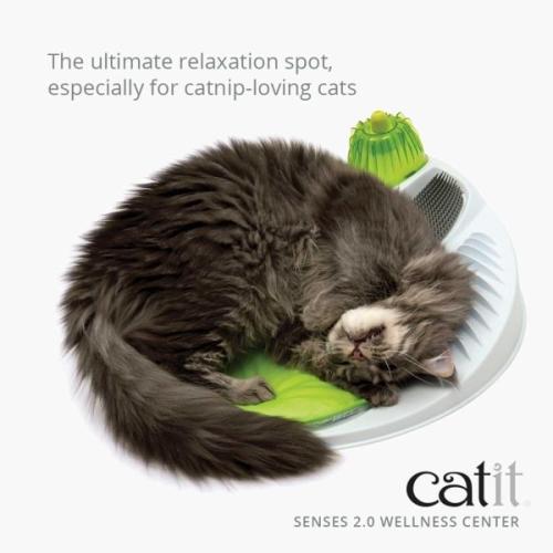Catit wellnesscenter med massage og børster