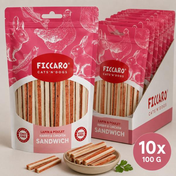 10 poser Chicken & Rabbit Sandwich fra FICCARO