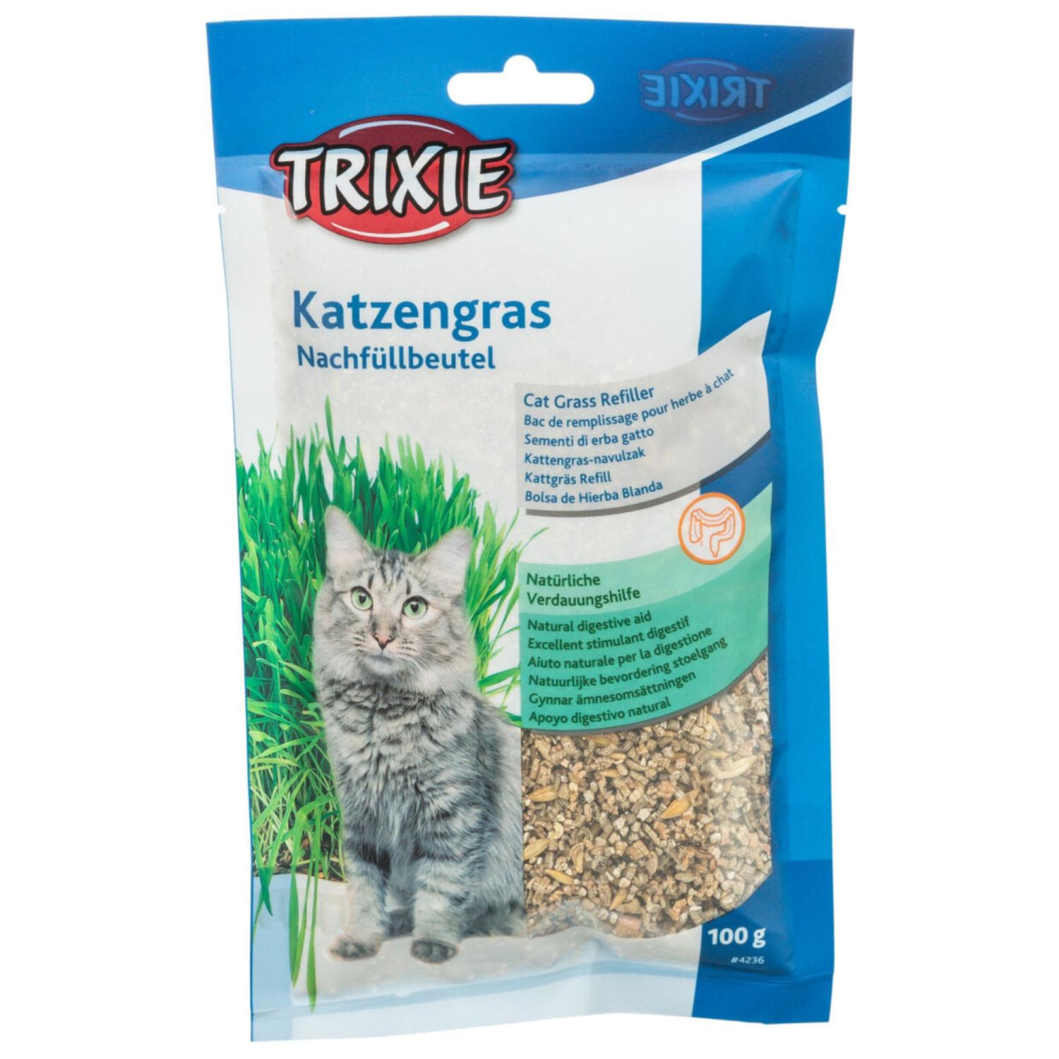Trixie Kattegræs refill