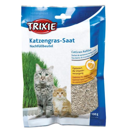 Trixie Bio kattegræs refill
