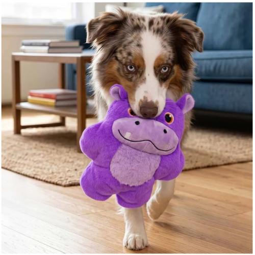 KONG Snuzzles lilla flodhest til hund