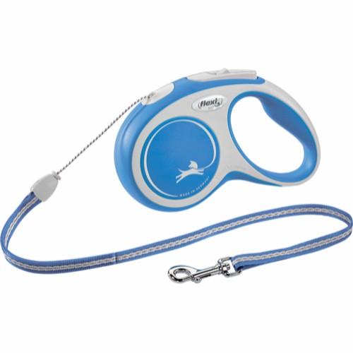 Blå Flexiline New Comfort snor. 5 meter - max 20 kg