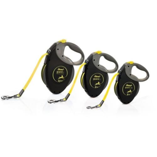 Flexi Giant Neon båndline i tre størrelser til store hunde