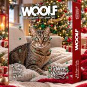 Julekalender fra Woolf med seks forskellige smagsvarianter til katte