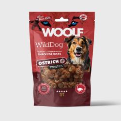 Woolf WildDog Ostrich & Cod Twisties hundegodbid