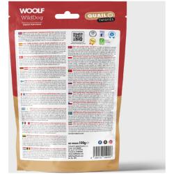 Woolf WildDog Twisties med vagtelkød til hund