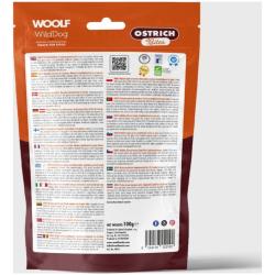 Woolf Soft Ostrich Bites små godbidder til hund