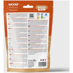 Woolf Soft Quail Bites små godbidder til hund