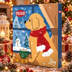 Trixie Premio julekalender til hund med 24 lækre godbidder