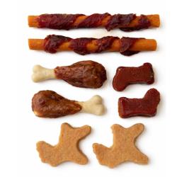 Companion julegodbidder til hund med kødfulde snacks og kiks