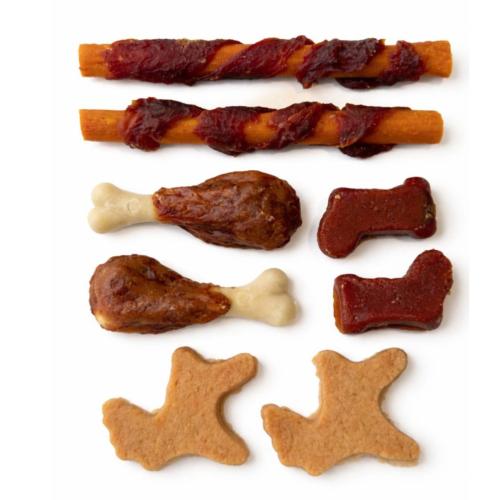 Companion julegodbidder til hund med kødfulde snacks og kiks