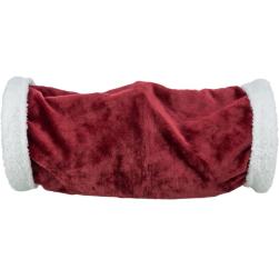 Hyggelig juletunnel til kat fra Trixie i blød plys