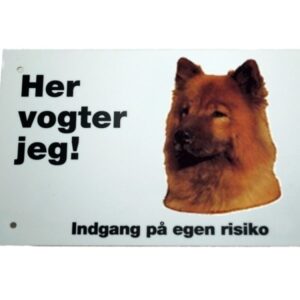 Advarsels skilt Eurasier 197