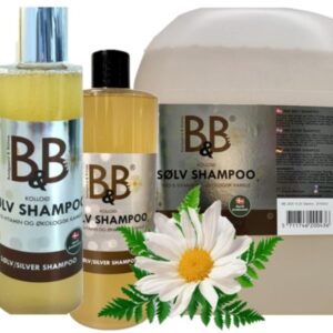 B&B Sølvshampoo med Kamille og E-Vitamin