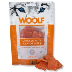 Woolf Chicken with Carrots Bites.