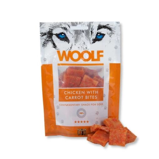 Woolf Chicken with Carrots Bites