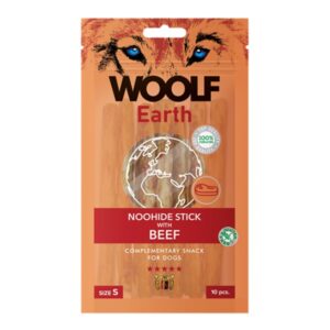 Woolf Earth NooHide FlatBar Beef Tyggeben