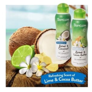 TropiClean Lime & Coconut - Sæt med shampoo og balsam