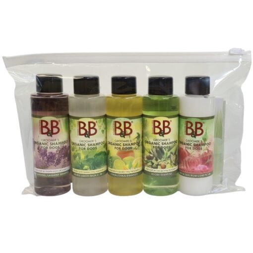 B&B Minibag. 4xshampoo og 1xbalsam