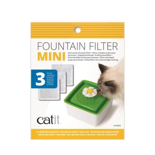 Filtersæt til Catit Flower Mini. 3 stk